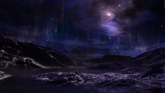 Landscapes outer space digital