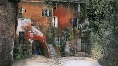 Landscapes paint Italy liu