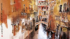 Landscapes paint venice liu