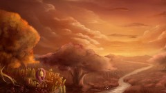 Landscapes paintings artwork digital art fantasy art airbrushed
