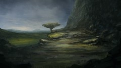 Landscapes paintings digital art airbrushed