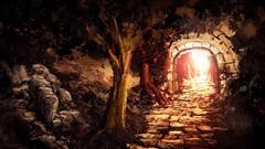 Landscapes paintings drawings fantasy art