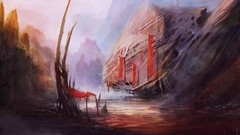 Landscapes paintings drawings illustrations artwork digital art 