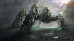 Landscapes paintings drawings illustrations digital art fantasy 