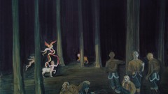 Landscapes paintings forests creepy artwork traditional art