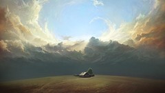 Landscapes paintings houses drawings artwork digital art 