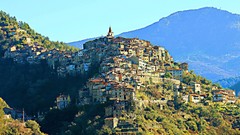 Landscapes panorama Italy cities italia Apricale