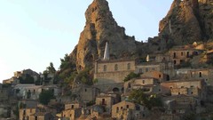 Landscapes panorama Italy italia di copia pentedattilo