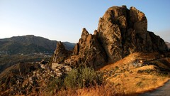 Landscapes panorama Italy italia pentedattilo