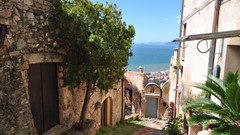 Landscapes panorama Italy italia Verezzi italia