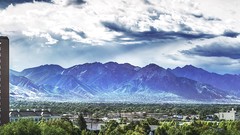 Landscapes panorama Utah USA cityscapes