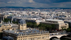 Landscapes Paris France Skyscrapers cities cityscapes city 