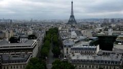 Landscapes Paris France Skyscrapers cityscapes city skyline 