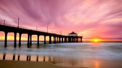 Landscapes piers Sea