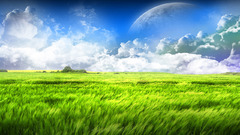 Landscapes planets science fiction