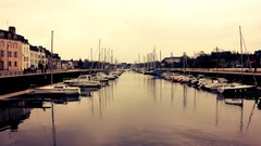 Landscapes port rivers