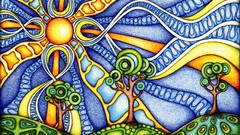 Landscapes psychedelic