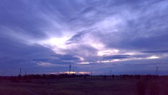 Landscapes purple skyscapes