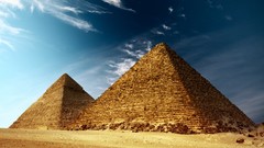 Landscapes pyramids Egypt