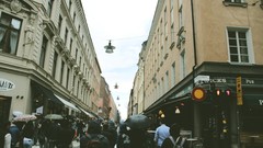 Landscapes rain sweden cities stockholm