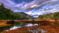 Landscapes rainbows