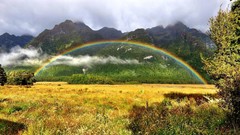 Landscapes rainbows