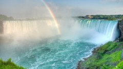Landscapes rainbows waterfalls