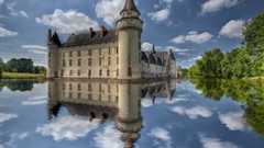 Landscapes reflections buildings