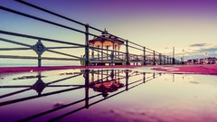 Landscapes reflections buildings