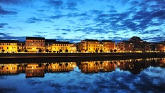 Landscapes rivers cityscapes