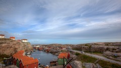 Landscapes rivers Villages