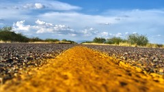Landscapes roads hardscapes clouds