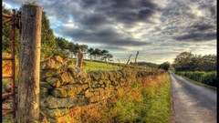 Landscapes roads HDR Photography