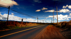 Landscapes roads nature