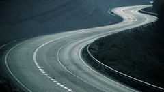 Landscapes roads zig zag