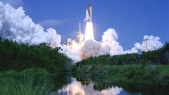 Landscapes rockets space shuttle