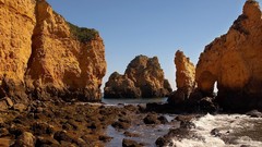 Landscapes rocks Beaches