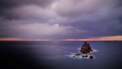 Landscapes rocks Sea