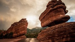 Landscapes rocks streets