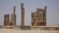 Landscapes ruins ancient deserts