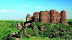 Landscapes ruins Castles