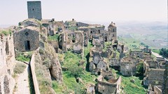 Landscapes ruins Europe Italy Castles