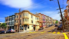 Landscapes San Francisco architecture streets cityscapes