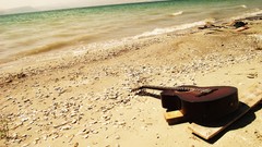 Landscapes sand Beaches guitars