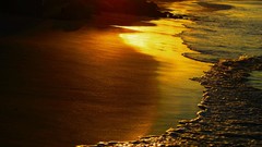 Landscapes sand coast Beaches waves shore sunlight