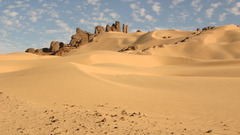 Landscapes sand deserts