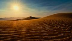 Landscapes sand deserts