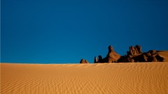 Landscapes sand deserts