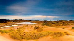 Landscapes sand dunes