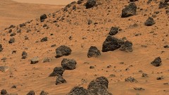 Landscapes sand Mars rocks planets outer space deserts